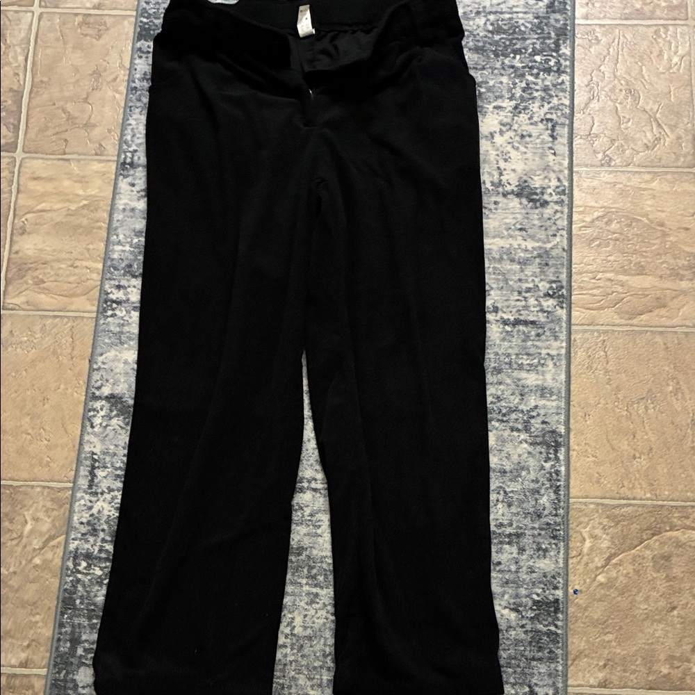 HALARA Black Ribbed Pants